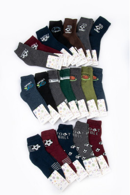 Шкарпетки для хлопчика махрові (зима)